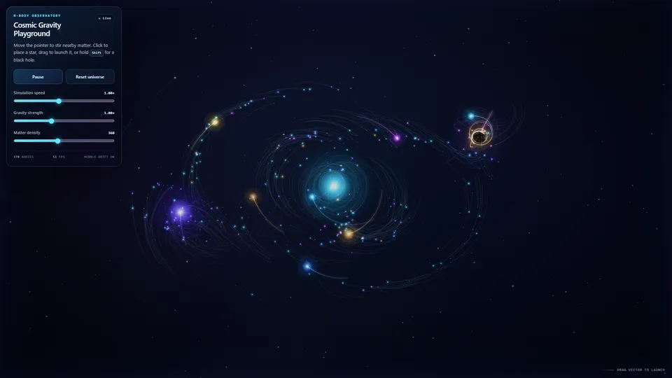 Original Sol Ultra Cosmic Gravity scene and controls